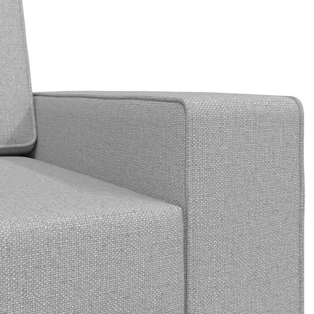 Boden-Sofa-Bett Wolkengrau 245 x 78 x 77 cm Stoff