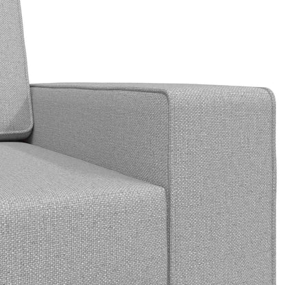 Boden-Sofa-Bett Wolkengrau 245 x 78 x 77 cm Stoff