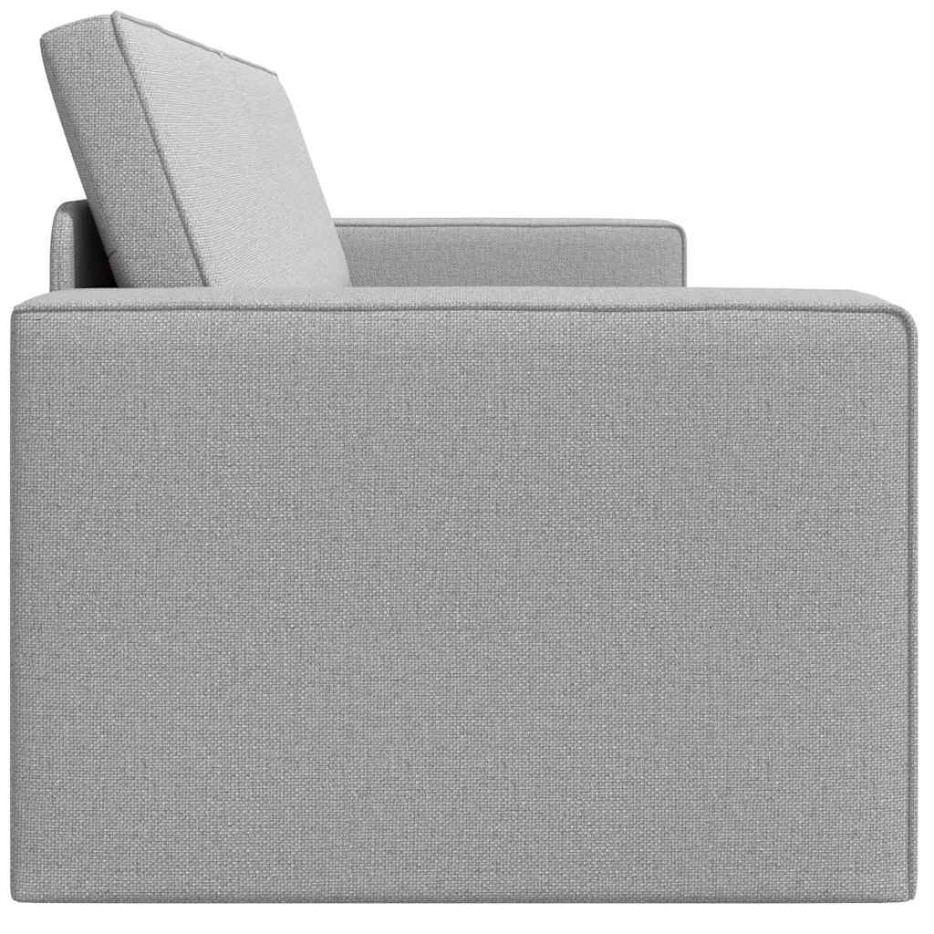 Boden-Sofa-Bett Wolkengrau 245 x 78 x 77 cm Stoff