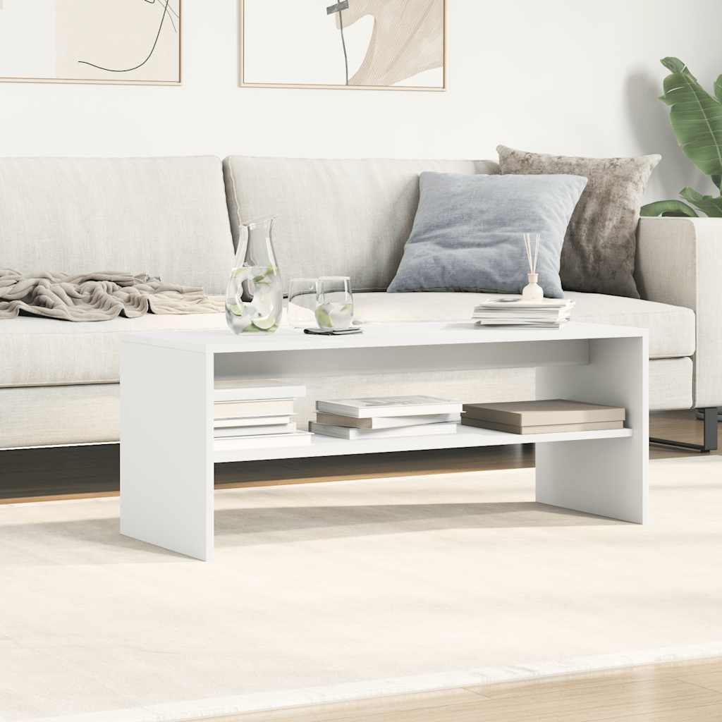 TV-Schrank Weiß 100x40x40 cm Holzwerkstoff