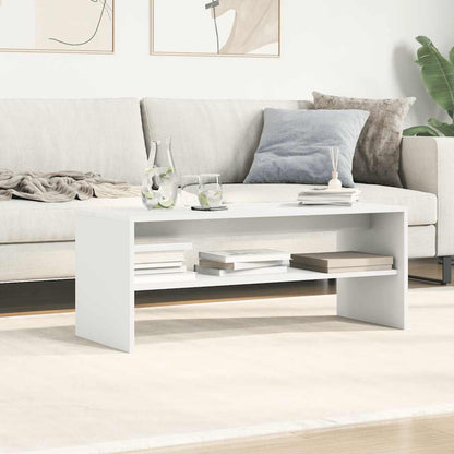 TV-Schrank Weiß 100x40x40 cm Holzwerkstoff