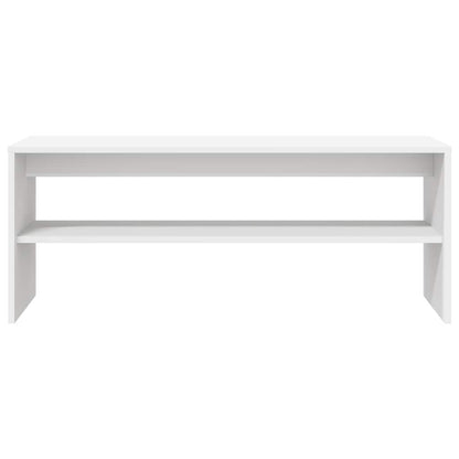 TV-Schrank Weiß 100x40x40 cm Holzwerkstoff