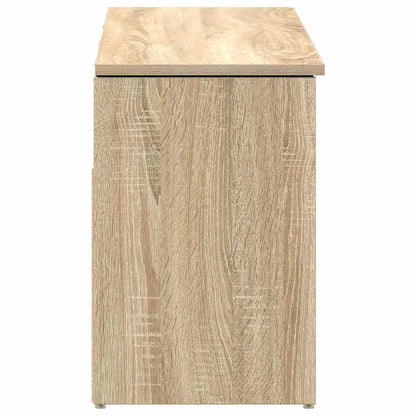 Schuhbank Sonoma-Eiche 102x30,5x45 cm Holzwerkstoff