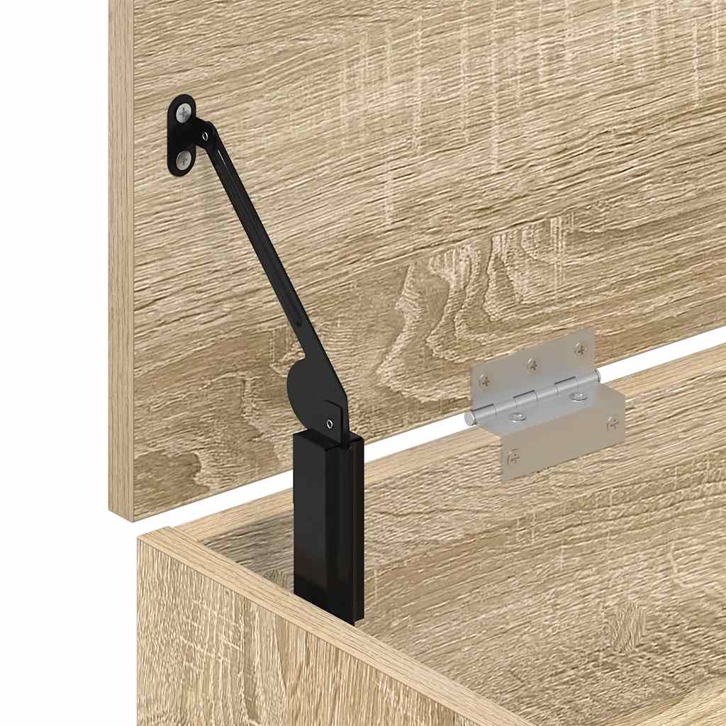 Schuhbank Sonoma-Eiche 102x30,5x45 cm Holzwerkstoff