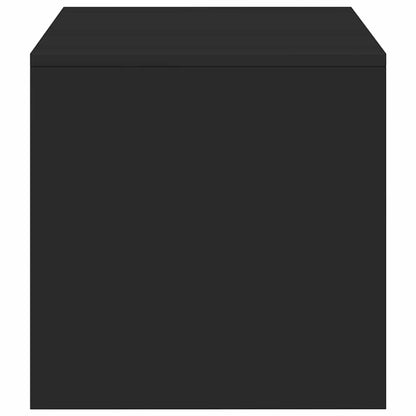TV-skab Sort 100x40x40 cm Træ Materiale