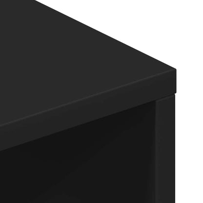 TV-skab Sort 100x40x40 cm Træ Materiale