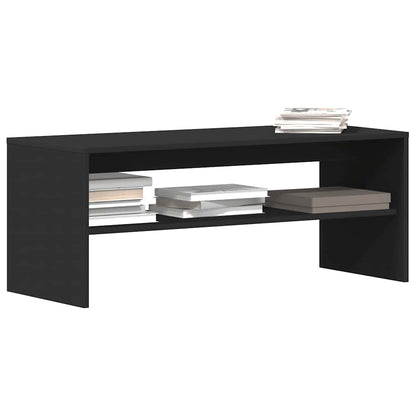 TV-skab Sort 100x40x40 cm Træ Materiale