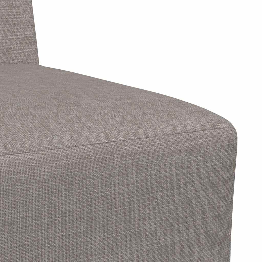 Sofa-Stuhl ohne Armlehnen Taupe 55 cm Stoff
