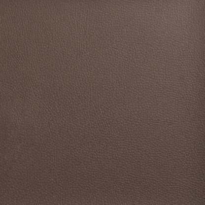 Sofa-Stuhl ohne Armlehnen Braun 55 cm Kunstleder