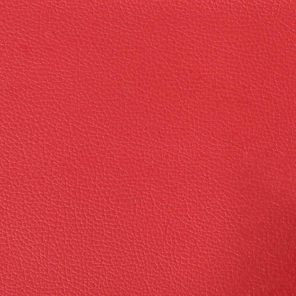 | Modulares Armfreies Sofa | Rot 55 x 74 x 82 cm Kunstleder