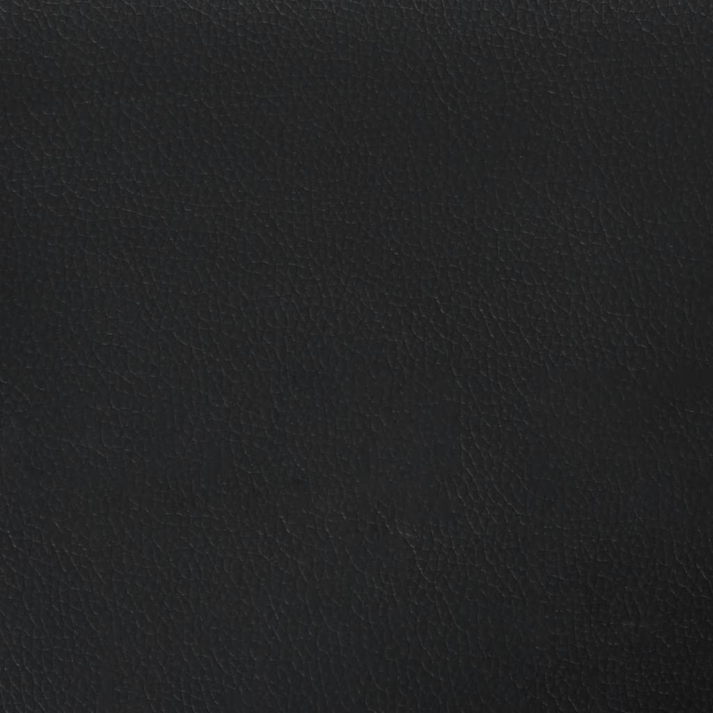 | Modulares Armfreies Sofa | Schwarz 55 x 74 x 82 cm Kunstleder