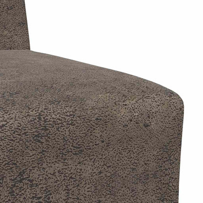 Lænestol Mørkegrå 55 cm Ruskindslook