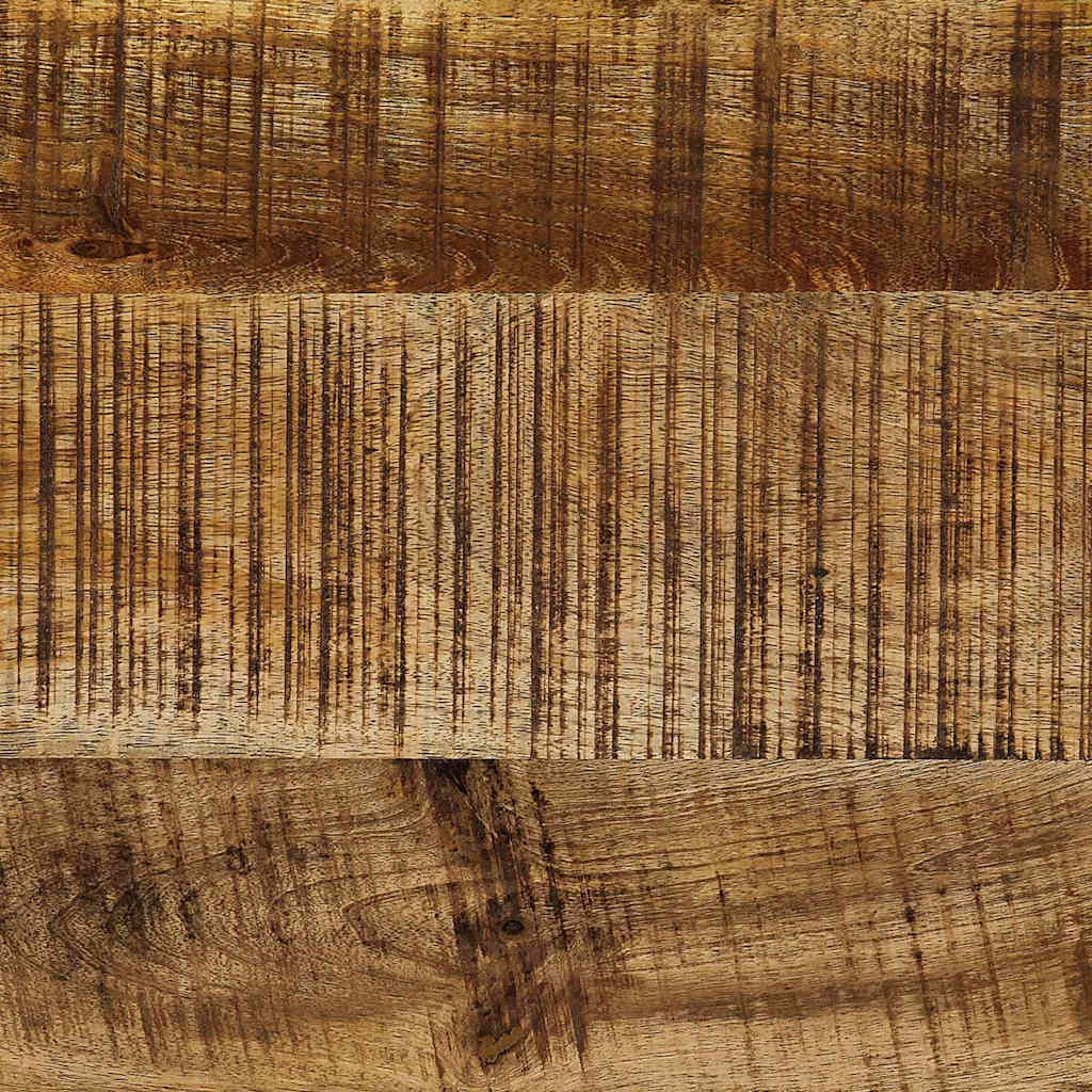 Hochboard Braun 70 x 35 x 180 cm Massivholz Mango