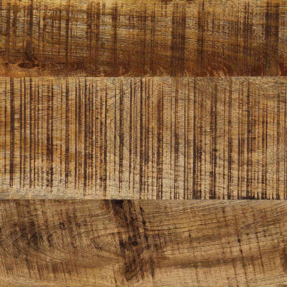 Hochboard Braun 70 x 35 x 180 cm Massivholz Mango