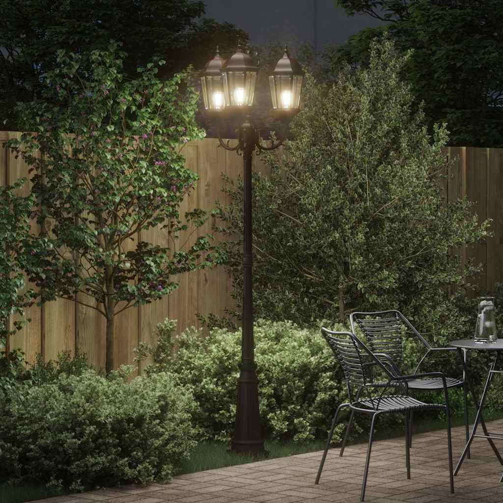 Gartenlicht Bronze 235 cm Aluminium