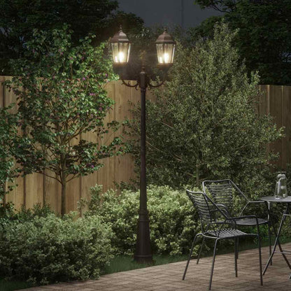 Gartenlicht Bronze 235 cm Aluminium