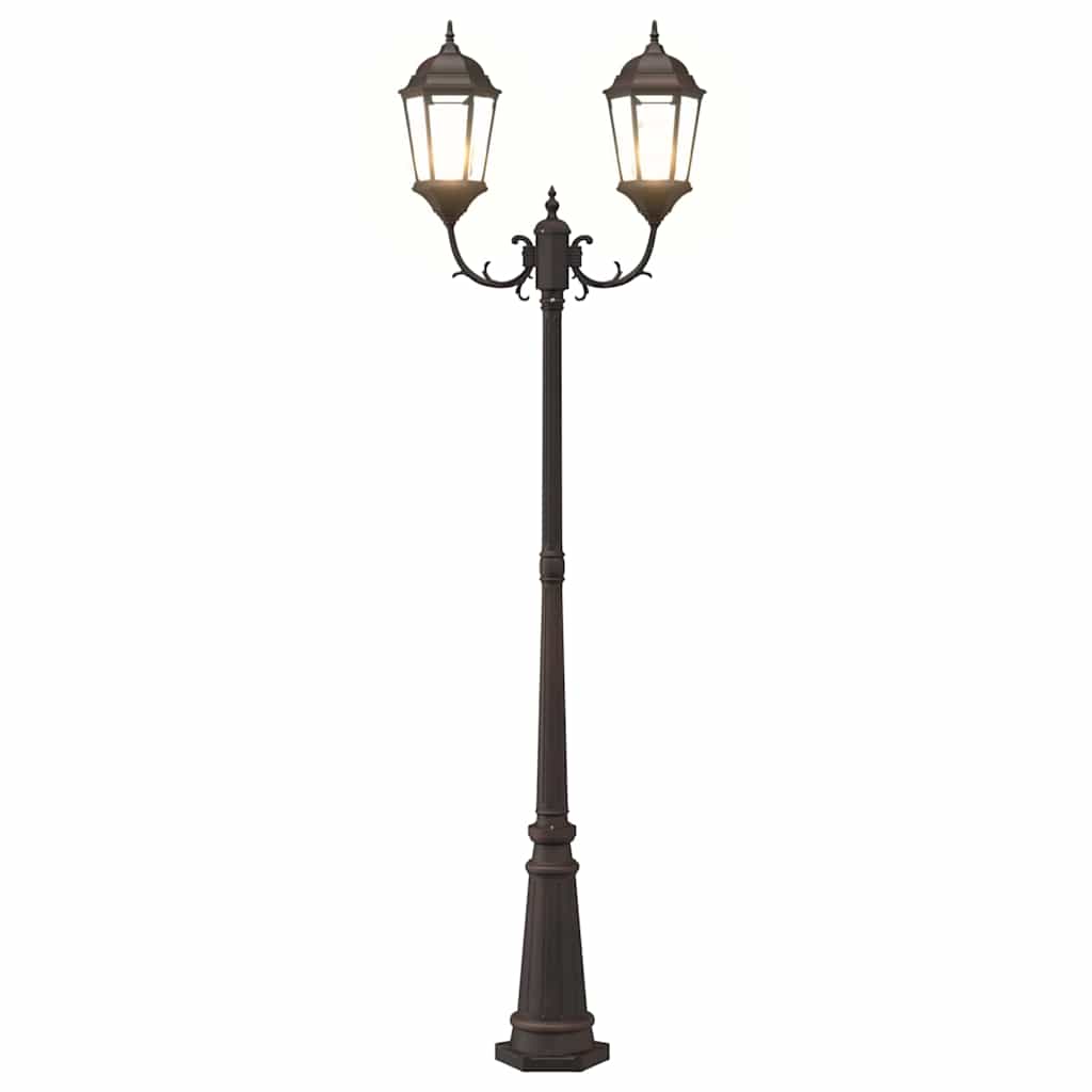 Gartenlicht Bronze 235 cm Aluminium