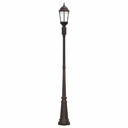 Gartenlicht Bronzefarben 235 cm Aluminium