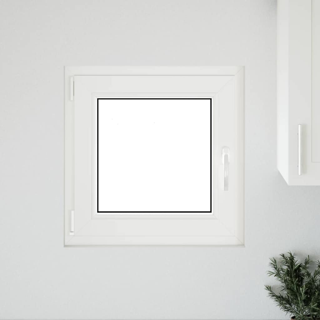Kellerfenster "RISOR" 50x50 cm Drehkipp DIN Links Weiß