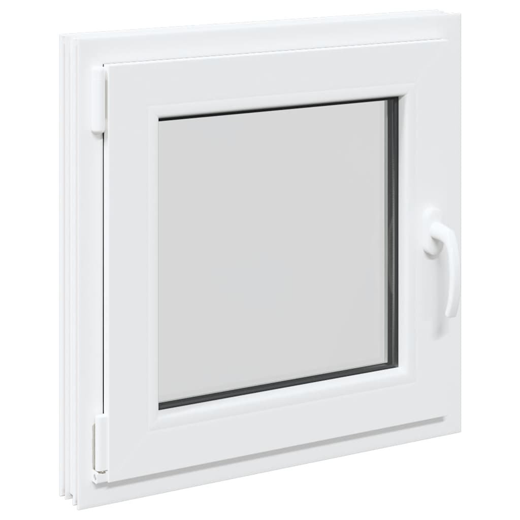 Kellerfenster "RISOR" 50x50 cm Drehkipp DIN Links Weiß