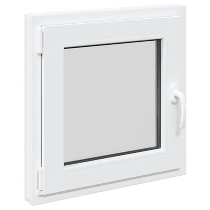 Kellerfenster "RISOR" 50x50 cm Drehkipp DIN Links Weiß