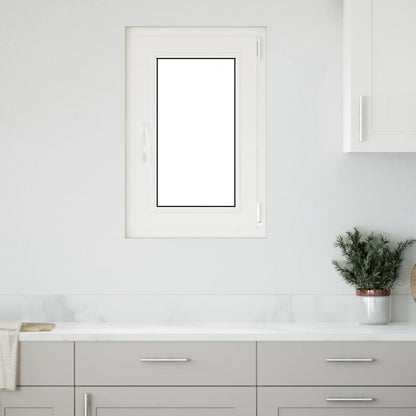Kellerfenster "RISOR" 50x75 cm Drehkipp DIN Rechts Weiß