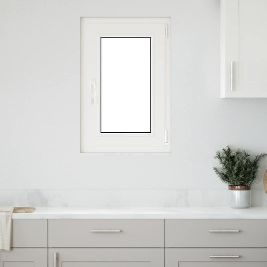Kellerfenster "RISOR" 50x75 cm Drehkipp DIN Rechts Weiß