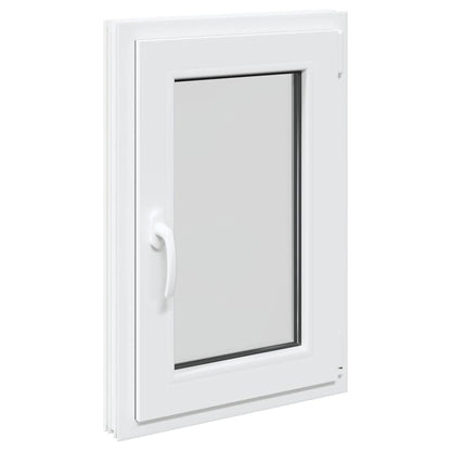 Kellerfenster "RISOR" 50x75 cm Drehkipp DIN Links Weiß