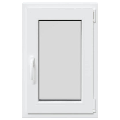 Kellerfenster "RISOR" 50x75 cm Drehkipp DIN Links Weiß