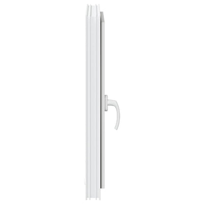 Kellerfenster "RISOR" 50x75 cm Drehkipp DIN Links Weiß