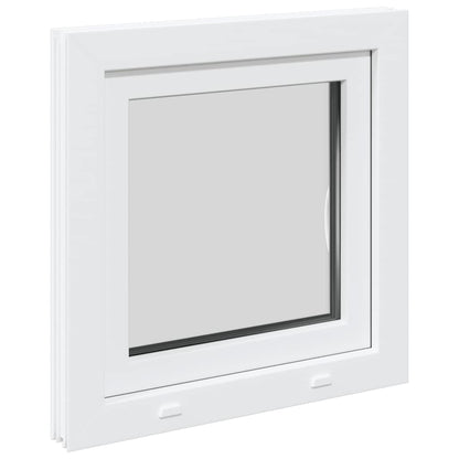 Kellerfenster RISOR 60x60 cm Dreh Kipp DIN Rechts Weiß