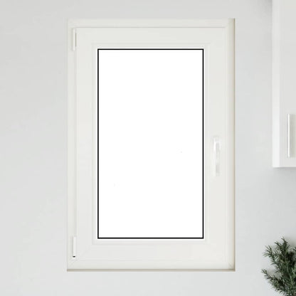 Kellerfenster RISOR 60x80 cm Dreh Kipp DIN Links Weiß