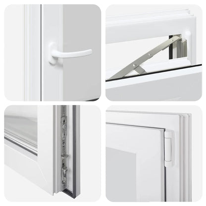 Kellerfenster RISOR 60x90 cm Dreh Kipp DIN Rechts Weiß