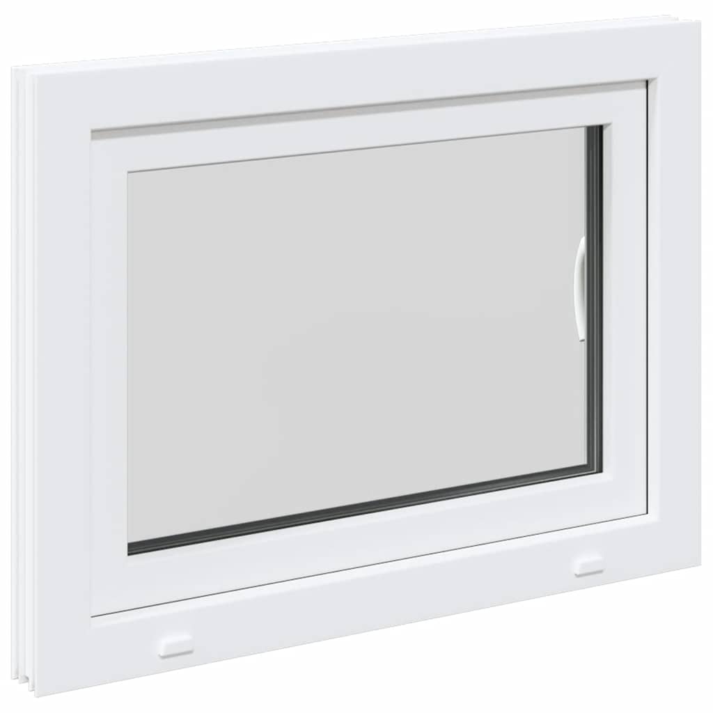 Kellerfenster "RISOR" 80x50 cm Drehkipp DIN Rechts Weiß