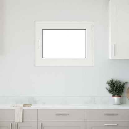 Kellerfenster "RISOR" 80x50 cm Drehkipp DIN Rechts Weiß