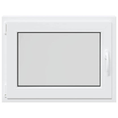 Kellerfenster "RISOR" 80x50 cm Drehkipp DIN Links Weiß