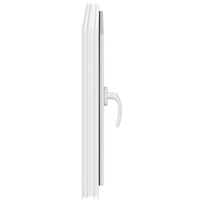 Kellerfenster "RISOR" 80x70 cm Drehkipp DIN Rechts Weiß