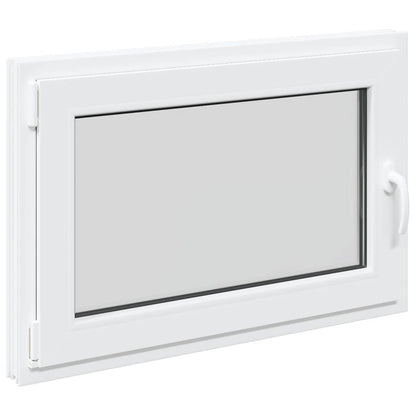 Kellerfenster "RISOR" 90x50 cm Drehkipp DIN Links Weiß