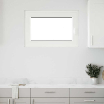 Kellerfenster "RISOR" 90x50 cm Drehkipp DIN Links Weiß