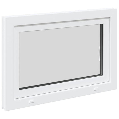 Kellerfenster "RISOR" 90x70 cm Drehkipp DIN Rechts Weiß