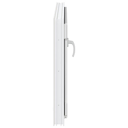 Kellerfenster "RISOR" 90x70 cm Drehkipp DIN Links Weiß