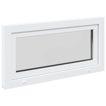 Kellerfenster "RISOR" 100x50 cm Drehkipp DIN Rechts Weiß
