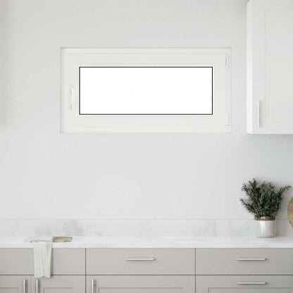 Kellerfenster "RISOR" 100x50 cm Drehkipp DIN Rechts Weiß
