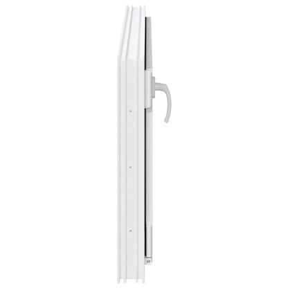Kellerfenster "RISOR" 100x50 cm Drehkipp DIN Links Weiß