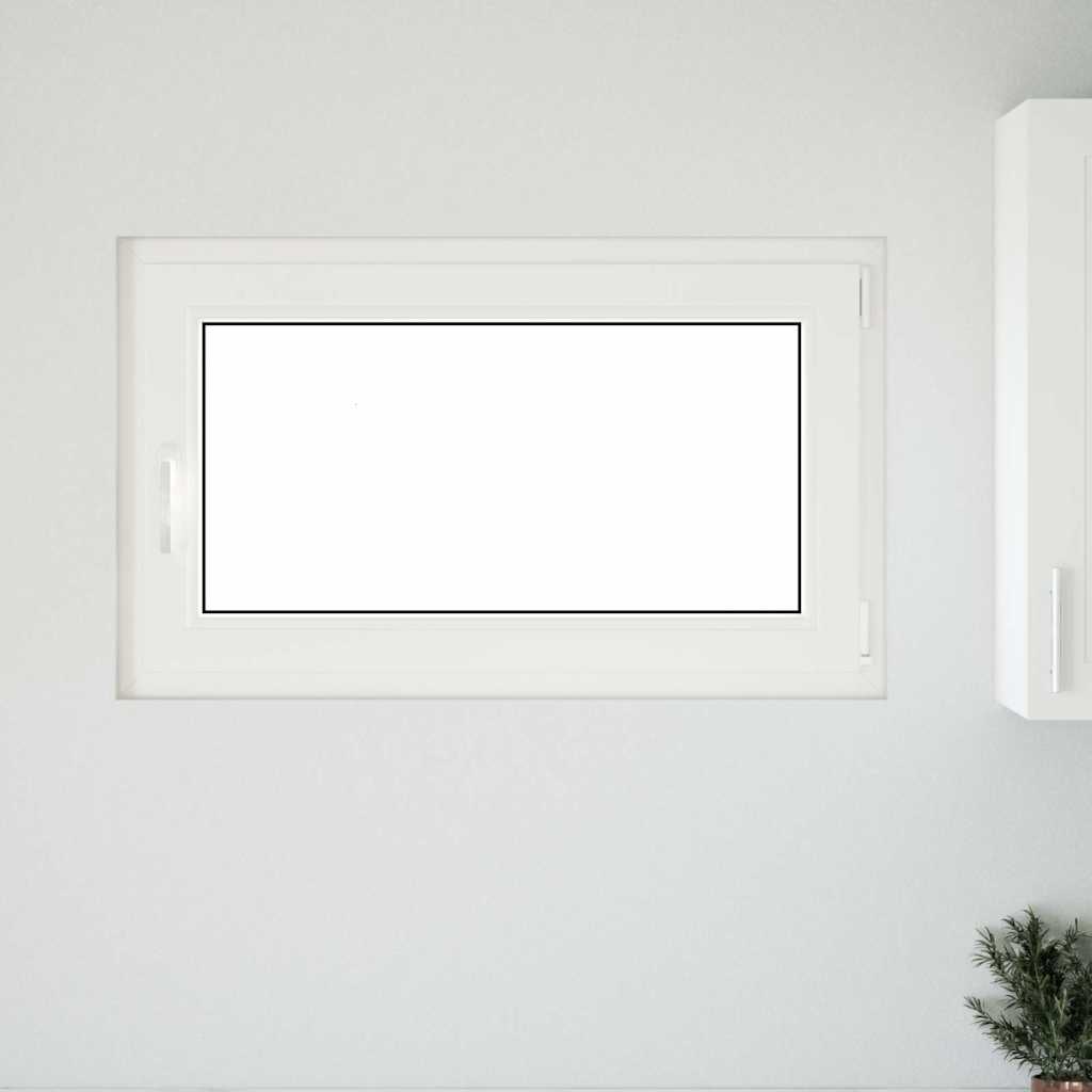Kellerfenster "RISOR" 100x60 cm Drehkipp DIN Rechts Weiß