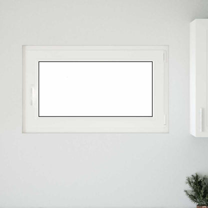 Kellerfenster "RISOR" 100x60 cm Drehkipp DIN Rechts Weiß