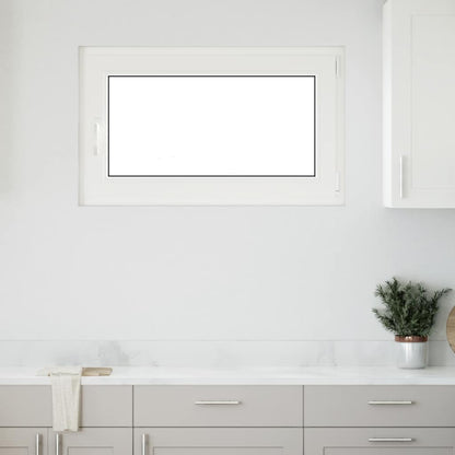 Kellerfenster "RISOR" 100x60 cm Drehkipp DIN Rechts Weiß
