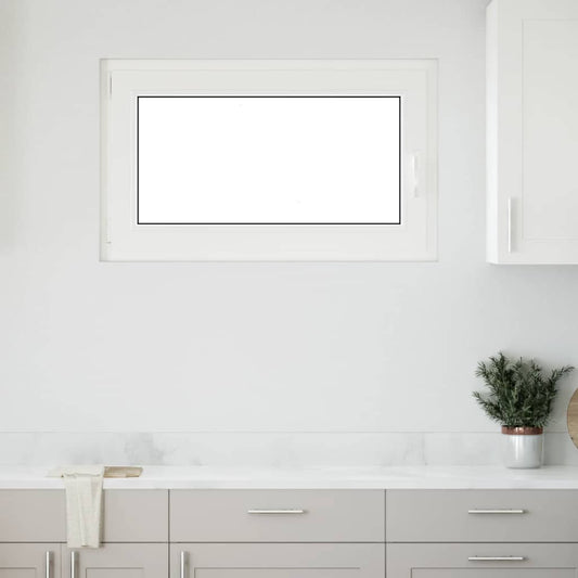 Kellerfenster RISOR 100x60 cm Dreh Kipp DIN Links Weiß