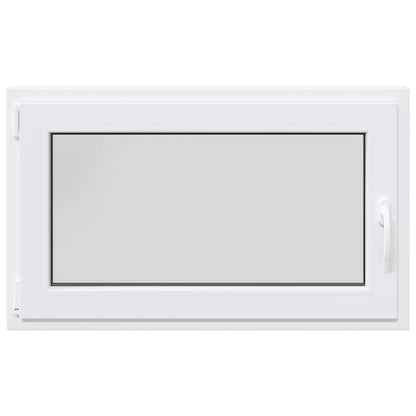 Kellerfenster "RISOR" 100x70 cm Drehkipp DIN Links Weiß