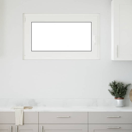 Kellerfenster "RISOR" 100x70 cm Drehkipp DIN Links Weiß